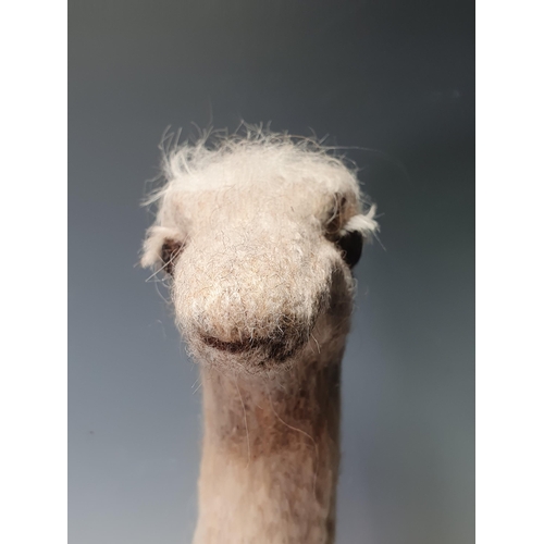 290 - A felt Ostrich Neck Puppet