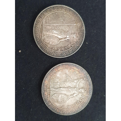 211 - British Trade Dollar 1930 x 2