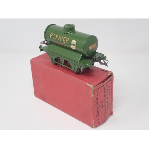 144 - A boxed Hornby 0 gauge No.1 Power Ethyl Tank Wagon