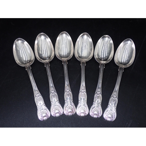 149 - A Set of George IV silver Cutlery, Kings pattern, for six persons, London 1829, maker: Robert Hennel... 