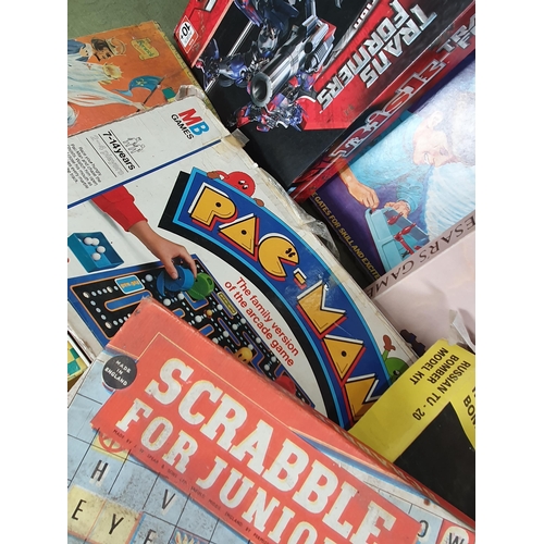 284 - A box of assorted Board Games including, 