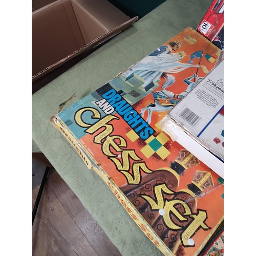 284 - A box of assorted Board Games including, 