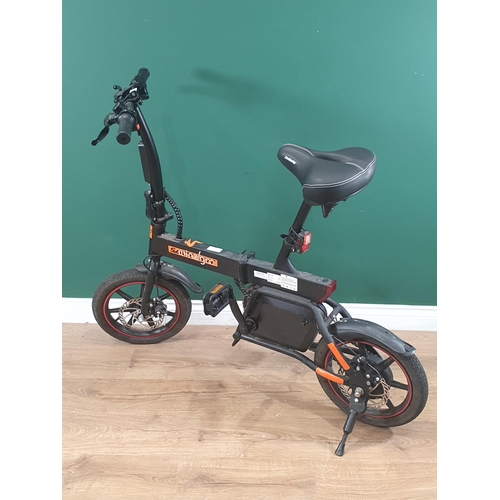 29 - A Windgoo B20 Folding Mini Electric Bike and Charging Cable (Serial No - B2C-UK-B20-20210801), and U... 