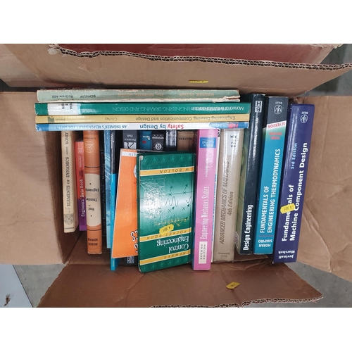 324 - Three boxes of Books including subjects on engineering and technology