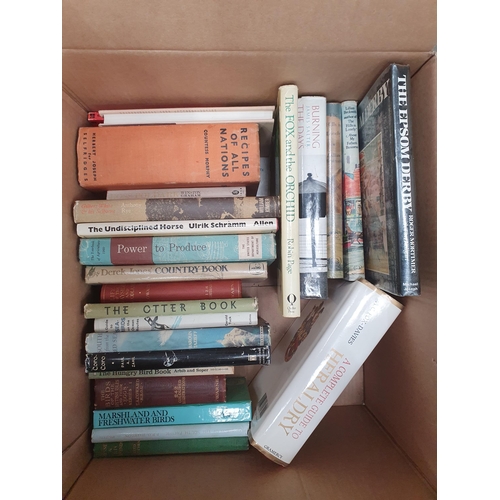 469 - Seven boxes of Books including Aviation, Military, Natural History, etc.