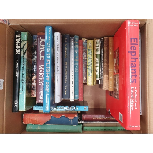 470 - Four boxes of Books; Ornithology, Natural History, Wildfowling, Country Interest, etc.