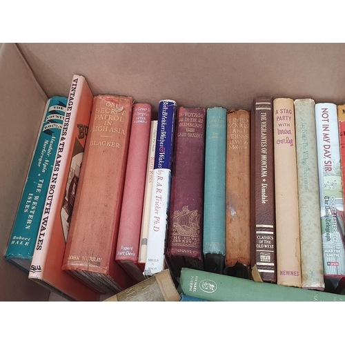 753 - Three boxes of Books; Ornithology, Natural History, Scotland, History, Transport and Novels