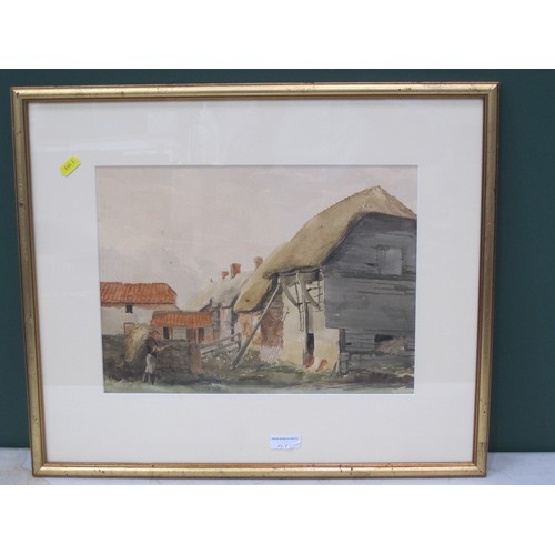 460 - ARTHUR JOHNSON. Seaton Beach, Devonshire,signed, watercolour, 12 x 19in; and two other watercolours ... 