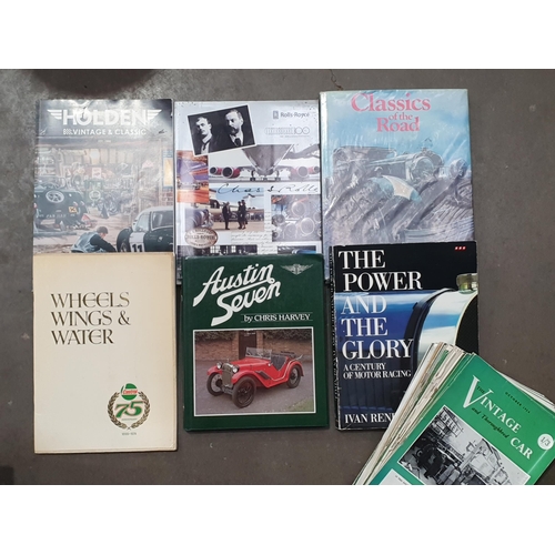 754 - Three boxes of Books on Aircraft and Cars