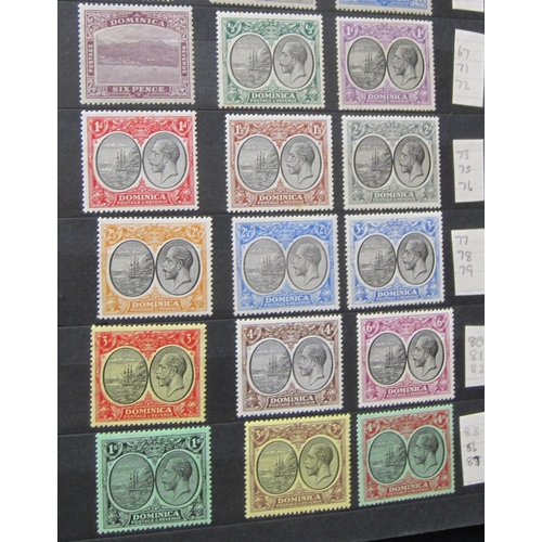 402 - A British Commonwealth mint stamp selection (with interest  in the West Indies, Morocco Agencies, Un... 