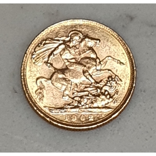 263 - Edward VII, 1902 gold Sovereign