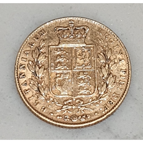 268 - Victoria, 1846 gold sheild back Sovereign