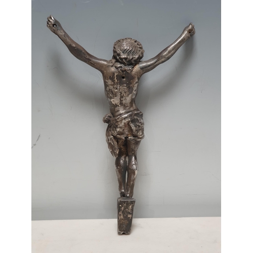 292 - A white metal model of the Crucifixion 9 1/2in H A/F