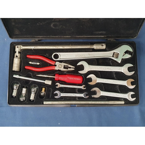 536 - A Jaguar Tool/Maintenance Kit in black case.