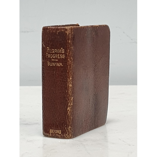 809 - A miniature Volume of John Bunyan's 'A Pilgrim's Progress', published 1896