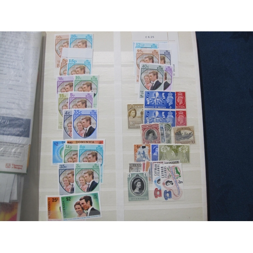 406 - A Collection of miscellaneous All World Stamps, mostly post 1970, mint/used, contained in various al... 