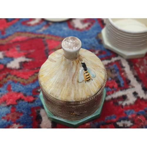 343 - Three Boxes including a collection of Honey Pots, various Mugs, Tureen etc