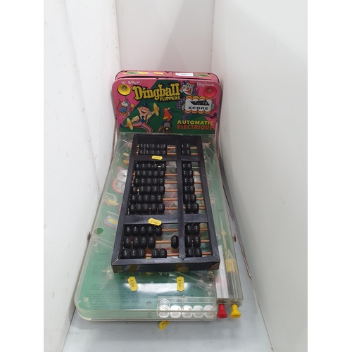 559 - A Pingball Machine and an Abacus. (R4).