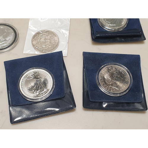 271 - A Westminster box of Collector’s Coins to include a US Morgan Dollar 1890, 
two 1oz Britannia Coins ... 