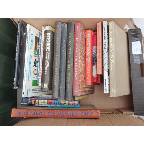 479 - Four boxes of Books on travel, art, textiles, history, etc