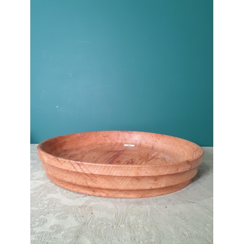 705 - A hardwood Salad Bowl 1ft 9