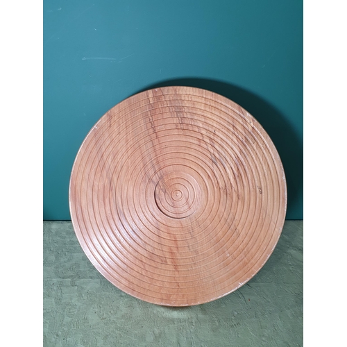 705 - A hardwood Salad Bowl 1ft 9