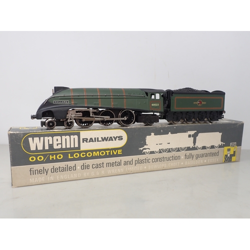 165 - Wrenn 00 gauge W2211 A4 'Mallard'  Locomotive in BR green livery, boxed