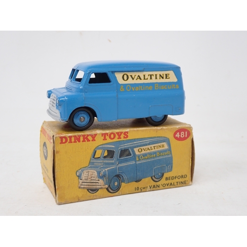 178 - Dinky Toys 481 Bedford 'Ovaltine' Van, boxed