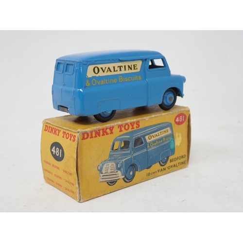 178 - Dinky Toys 481 Bedford 'Ovaltine' Van, boxed