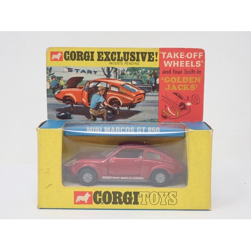 204 - Corgi Toys 341 Mini Marcos GT 850, boxed