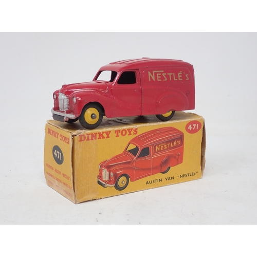 221 - Dinky Toys 471 Austin 'Nestles' Van