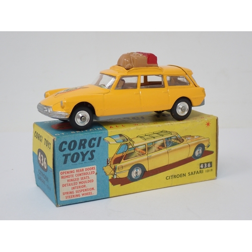 227 - Corgi Toys 436 Citroen ID19 Safari, boxed