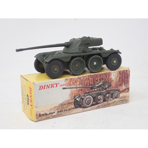 229 - French Dinky Toys 827 E.B.R. Panhard FL10, boxed