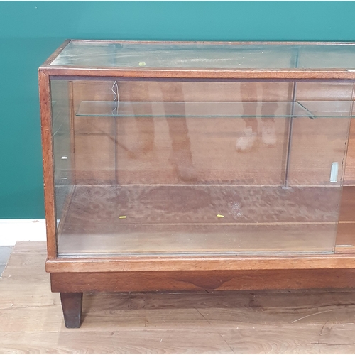 12 - A glazed Shop Display Cabinet 