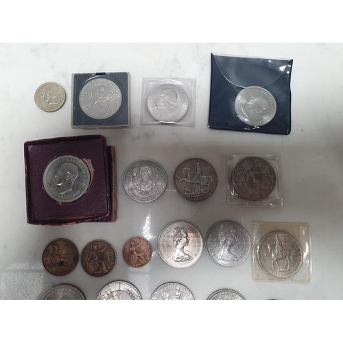 273 - A collection of Commemorative Coins including Festival of Britain 1951 Five Shillings, Queen Elizabe... 