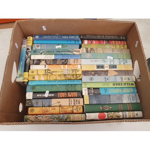 478 - Three boxes of Books including Ornithology, Natural History, English Heritage, etc. (R5)