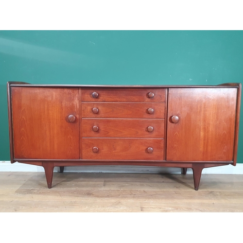 548 - A Mid Century hardwood Sideboard 