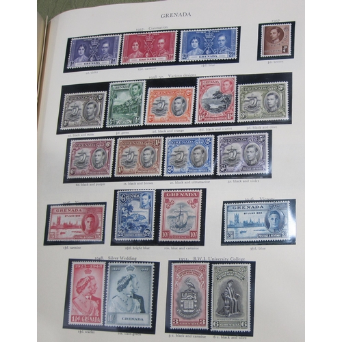 403 - A mint Commonwealth King George VI Collection, contained in a specialist album; together with a coll... 