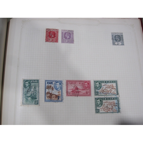 407 - An All World Stamp Collection, mint/used c.1930 onwards, contained in three red Simplex Blank albums... 