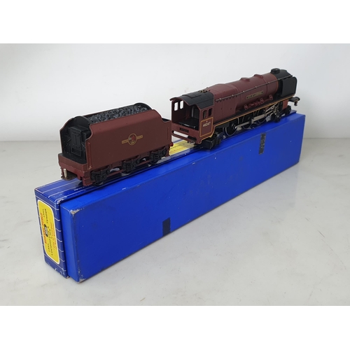 101 - Hornby Dublo 3226 'City of Liverpool' Locomotive, boxed with packing rings, test tag and guarantee. ... 