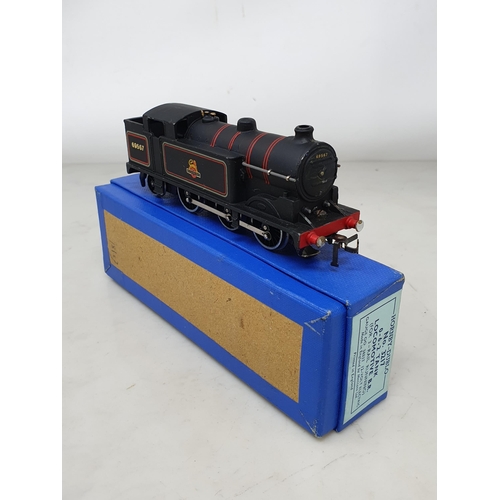 112 - Hornby Dublo 3217 0-6-2T Locomotive, boxed with insert. Model and box Nr mint