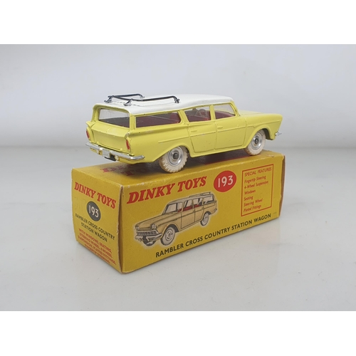 125 - A boxed Dinky Toys No.193 Rambler Cross Country Station Wagon