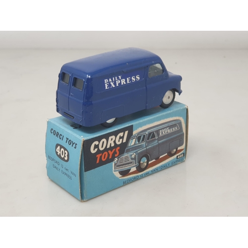 133 - Corgi Toys 403 Bedford 'Daily Express' Van, boxed