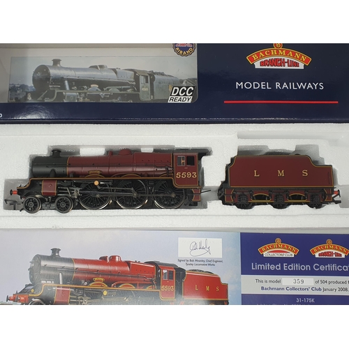 180 - A boxed Bachmann 00 gauge Jubilee Class Locomotive 'Kolaphur'