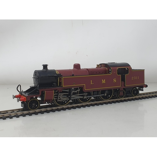 187 - Four unboxed Hornby 00 gauge tank Locomotives including a 2-6-4T 4T, two 'Jinty' 0-6-0Ts and a South... 