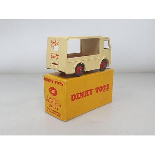 220 - A boxed Dinky Toys No.491 Electric Jobs Dairy Van