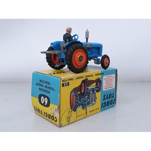 241 - A boxed Corgi Toys No.60 Fordson 'Pwer Major' Tractor