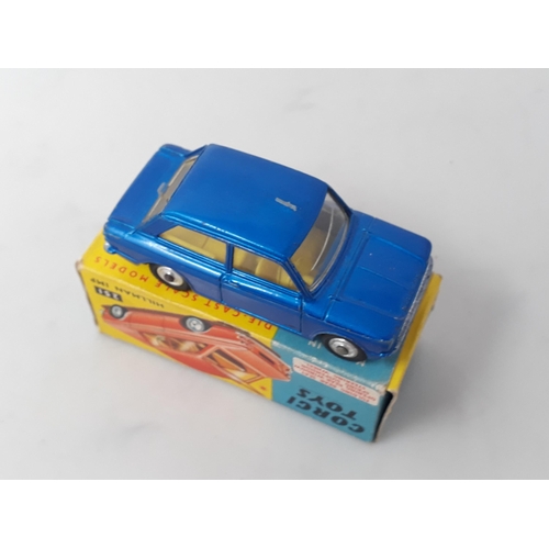 244 - A boxed Corgi Toys No.251 Hillman Imp and a boxed No.318 Lotus Elan S2.