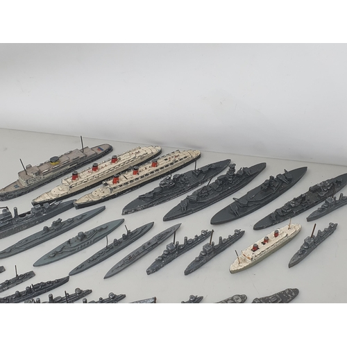 264 - Approximately 48 Dinky Toys diecast Ships