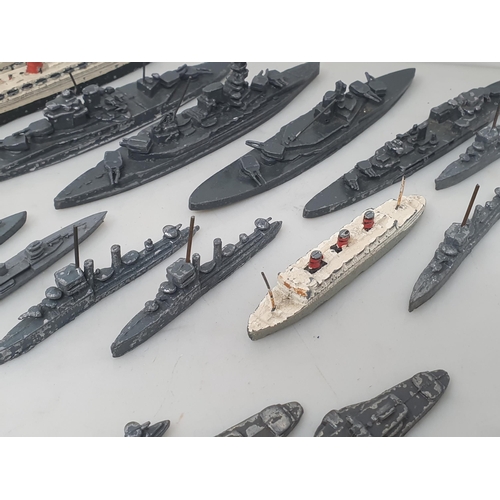 264 - Approximately 48 Dinky Toys diecast Ships